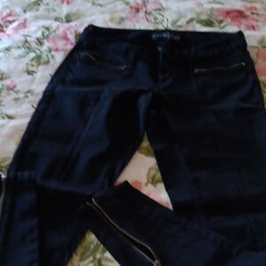 EXPRESS Black Zippered Pants